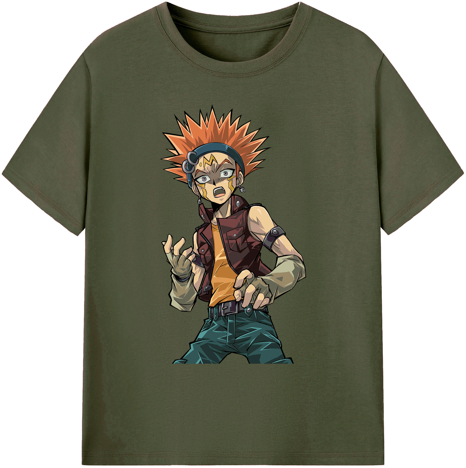 （画像用） 遊☆戯☆王 Yu-Gi-Oh! 綿100％ メンズ半袖Tシャツ｜肌触りやわらか＆通気性